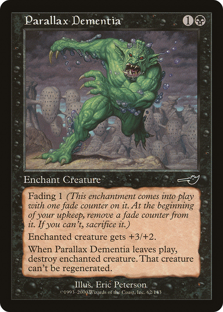 Parallax Dementia [Nemesis] | Grognard Games