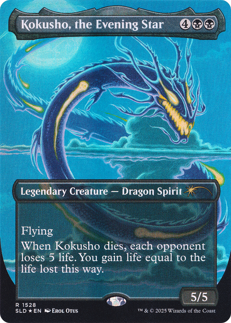 Kokusho, the Evening Star (Rainbow Foil) [Secret Lair Drop Series] | Grognard Games