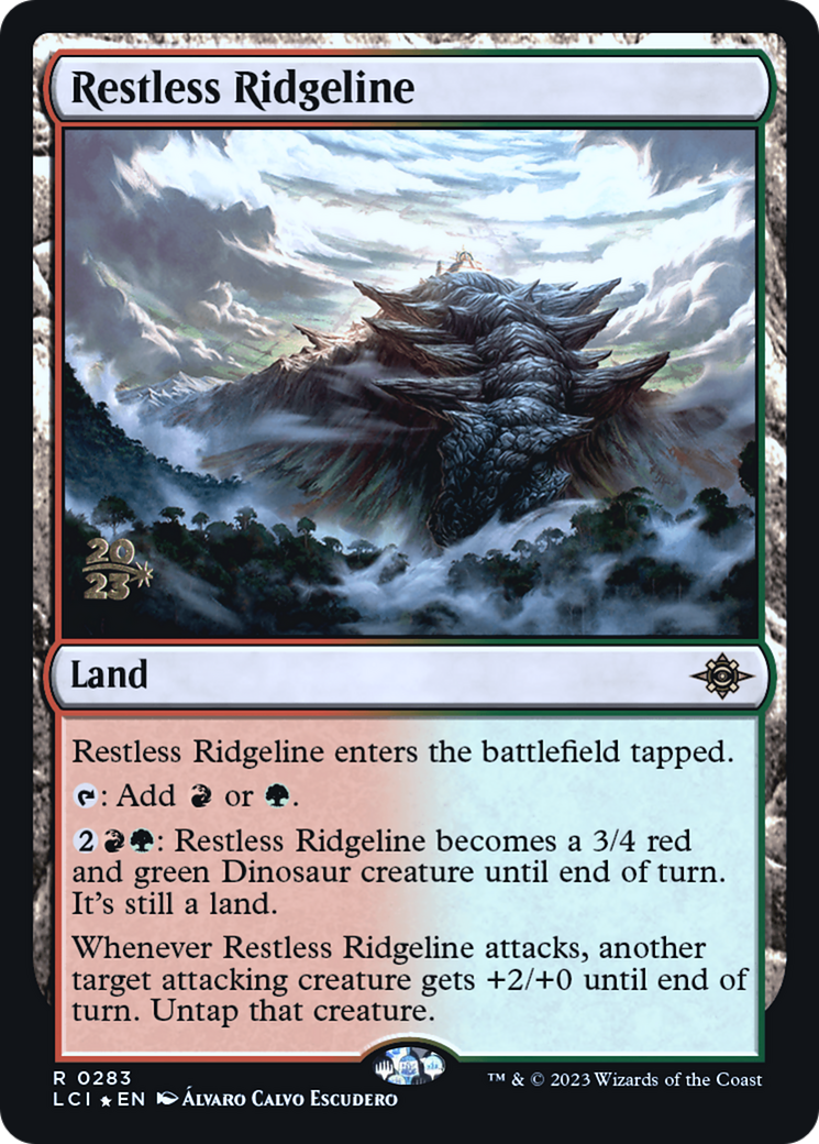 Restless Ridgeline [The Lost Caverns of Ixalan Prerelease Cards] | Grognard Games