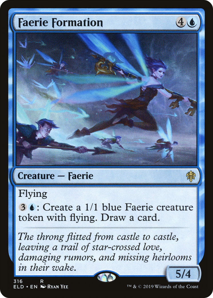 Faerie Formation [Throne of Eldraine] | Grognard Games
