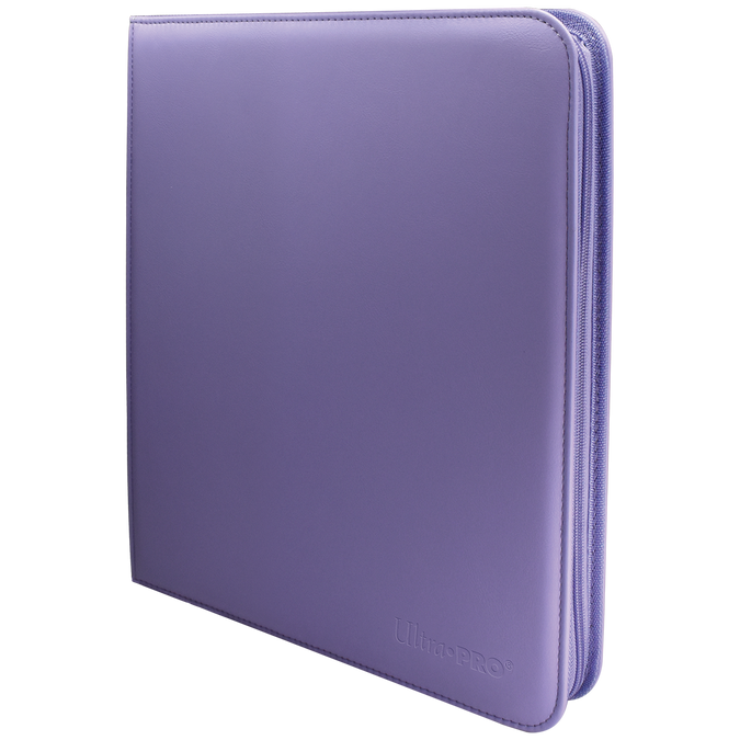 Ultra Pro: Vivid Pro-Binder Zippered 12 Pocket - Purple | Grognard Games