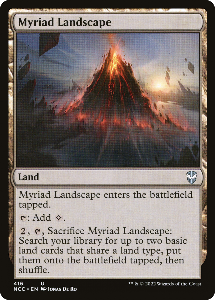 Myriad Landscape [Streets of New Capenna Commander] | Grognard Games