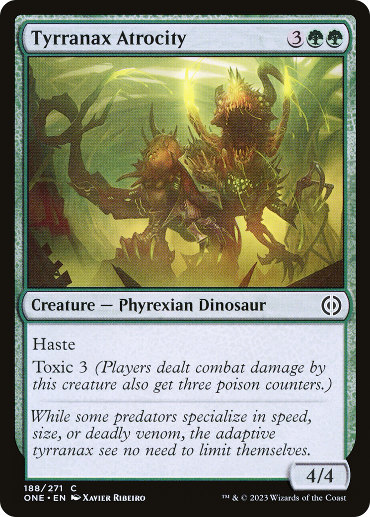 Tyrranax Atrocity [Phyrexia: All Will Be One] | Grognard Games