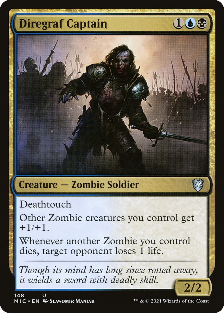 Diregraf Captain [Innistrad: Midnight Hunt Commander] | Grognard Games