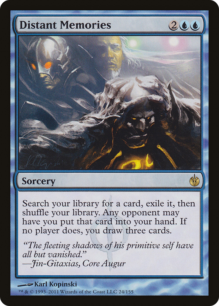 Distant Memories [Mirrodin Besieged] | Grognard Games