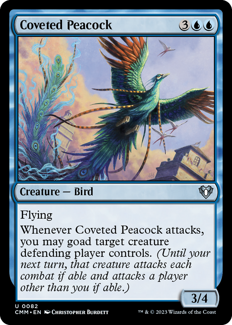 Coveted Peacock [Commander Masters] | Grognard Games
