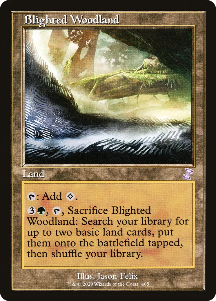Blighted Woodland (Timeshifted) [Time Spiral Remastered] | Grognard Games