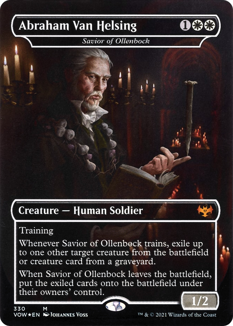 Savior of Ollenbock - Abraham Van Helsing [Innistrad: Crimson Vow] | Grognard Games