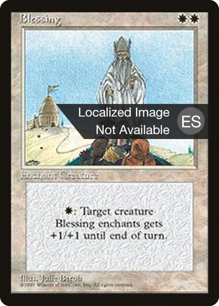 Blessing [Fourth Edition (Foreign Black Border)] | Grognard Games