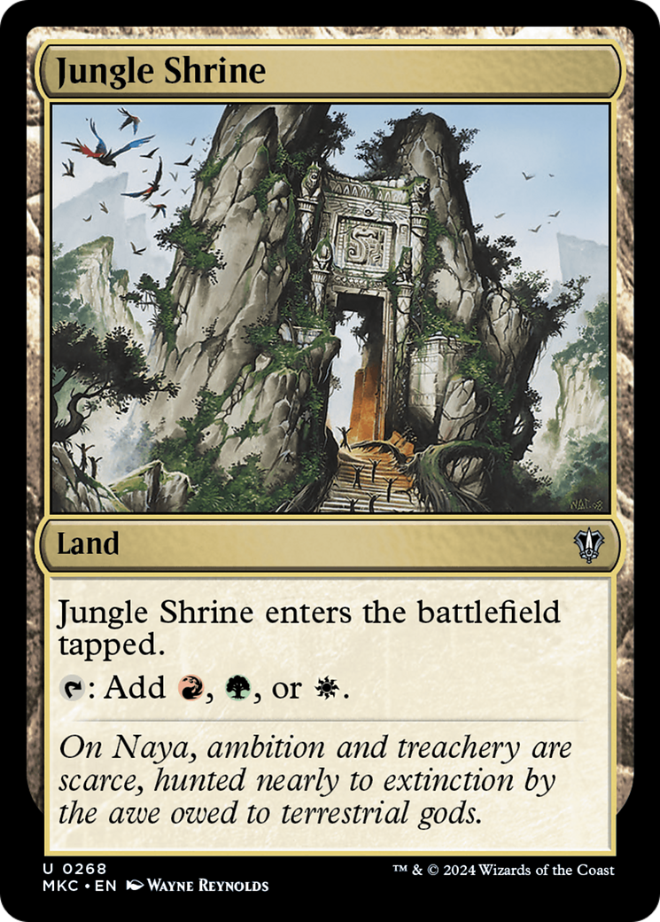 Jungle Shrine [Murders at Karlov Manor Commander] | Grognard Games