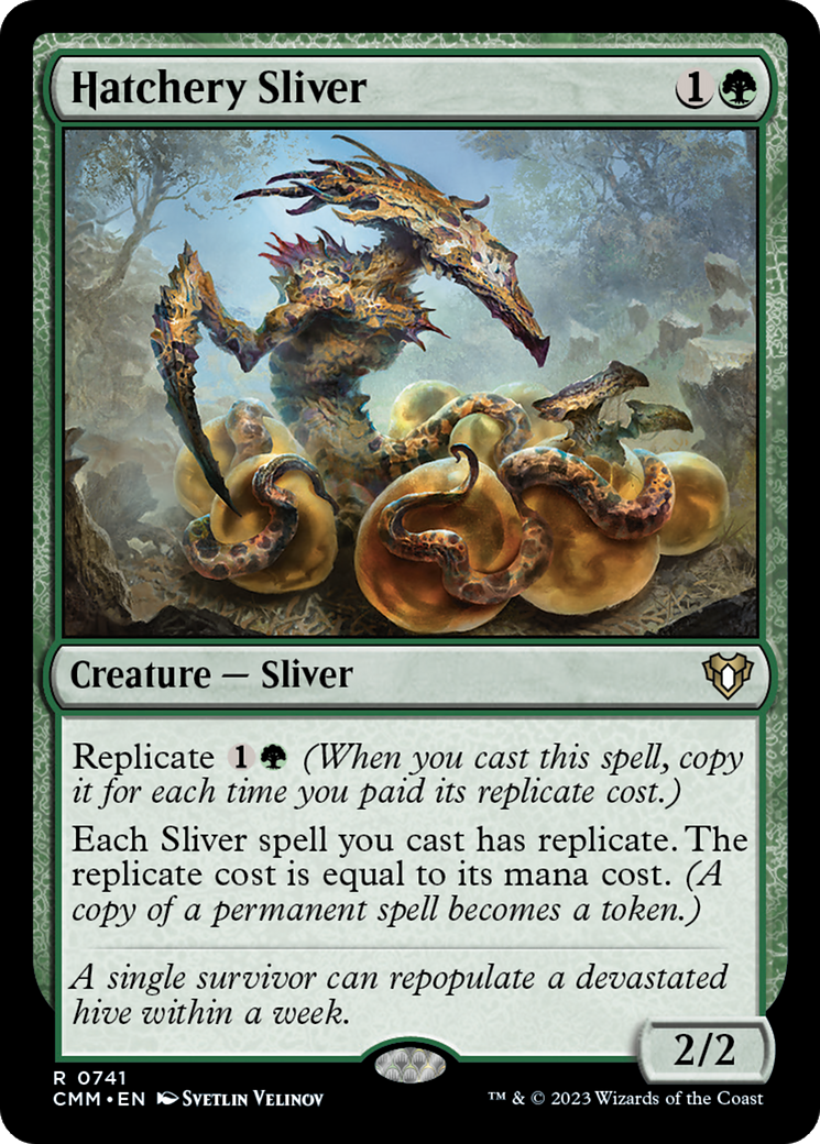 Hatchery Sliver [Commander Masters] | Grognard Games
