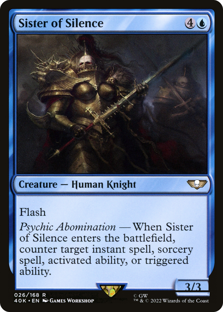 Sister of Silence [Universes Beyond: Warhammer 40,000] | Grognard Games