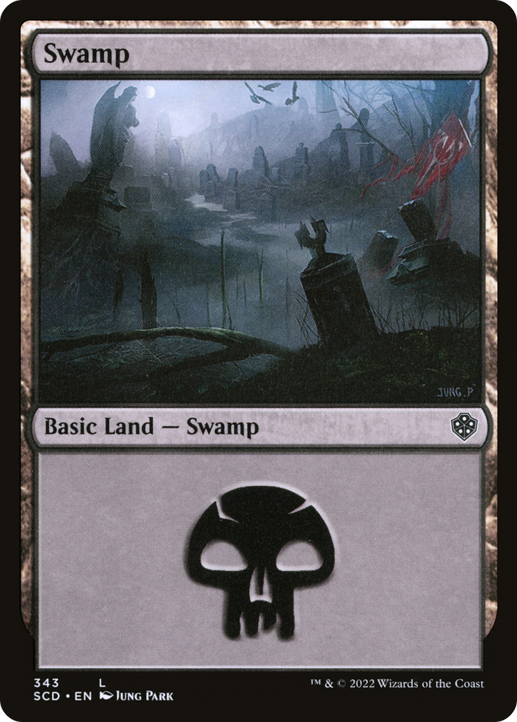 Swamp (343) [Starter Commander Decks] | Grognard Games