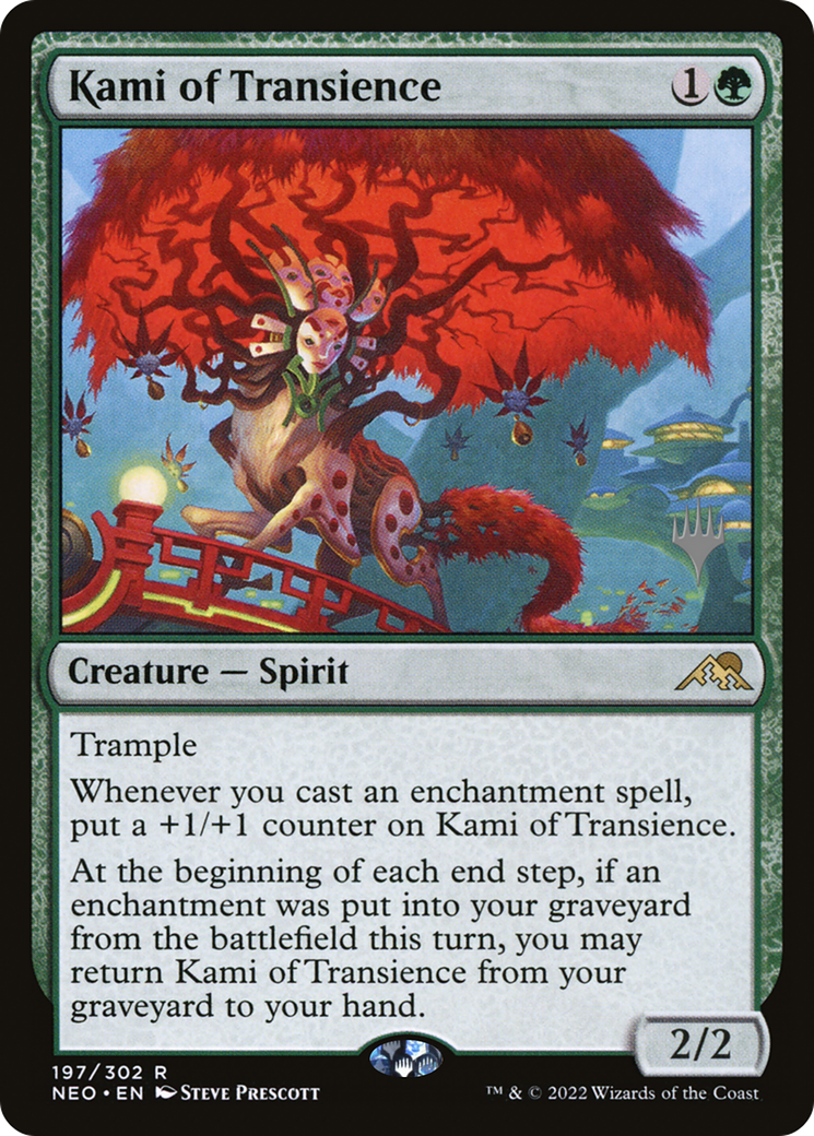 Kami of Transience (Promo Pack) [Kamigawa: Neon Dynasty Promos] | Grognard Games