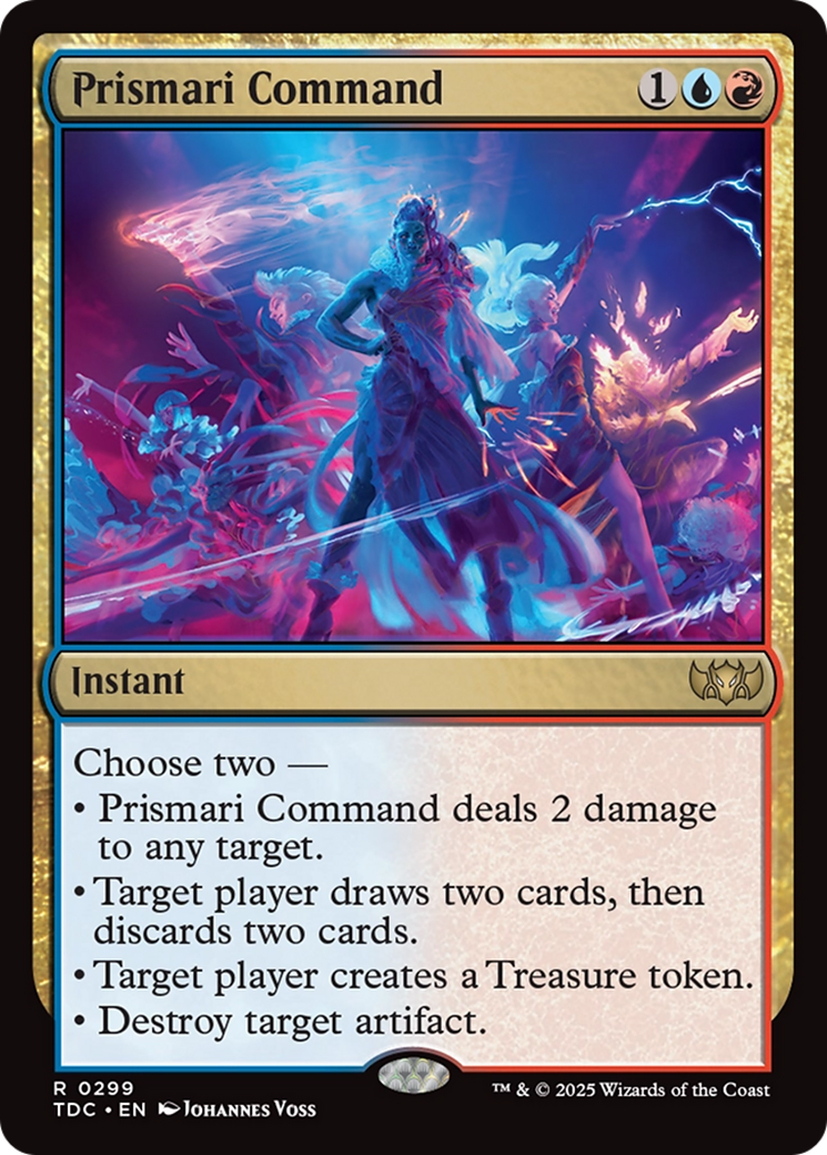 Prismari Command [Tarkir: Dragonstorm Commander] | Grognard Games
