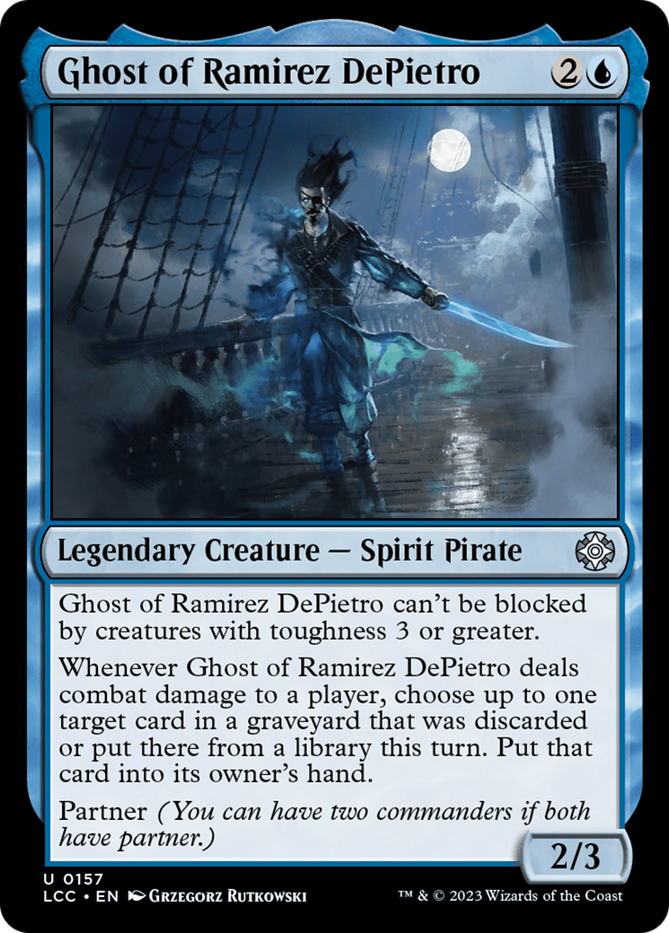 Ghost of Ramirez DePietro [The Lost Caverns of Ixalan Commander] | Grognard Games