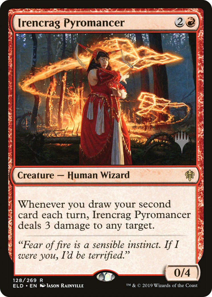 Irencrag Pyromancer (Promo Pack) [Throne of Eldraine Promos] | Grognard Games