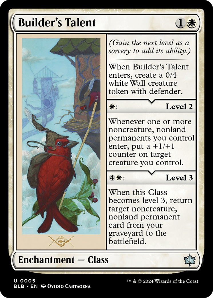 Builder's Talent [Bloomburrow] | Grognard Games
