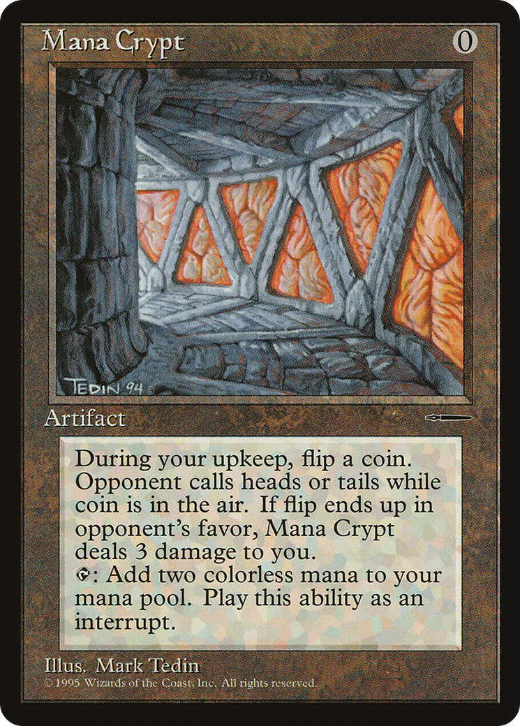Mana Crypt (Book Promo) [HarperPrism Book Promos] | Grognard Games