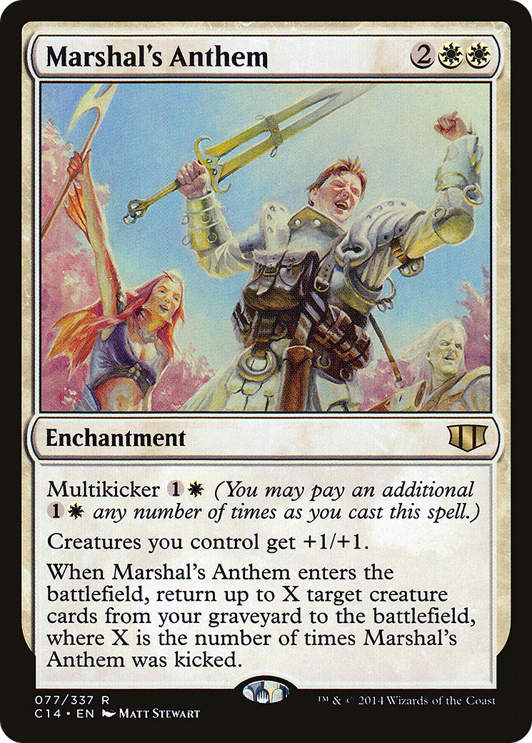 Marshal's Anthem [Commander 2014] | Grognard Games