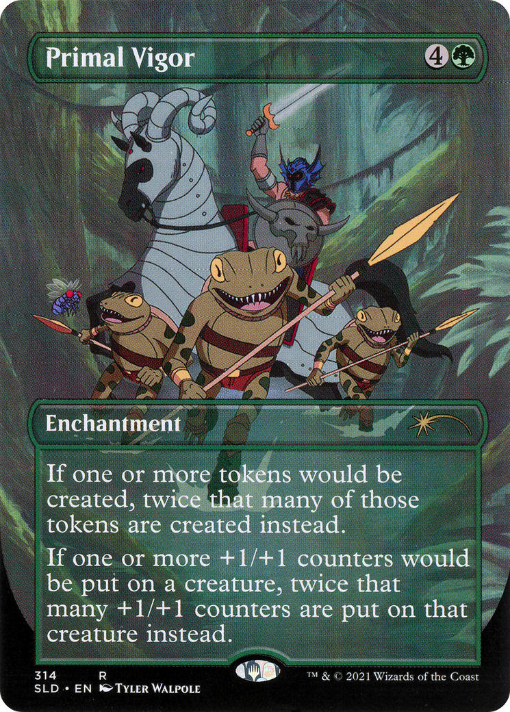 Primal Vigor (Borderless) [Secret Lair Drop Series] | Grognard Games
