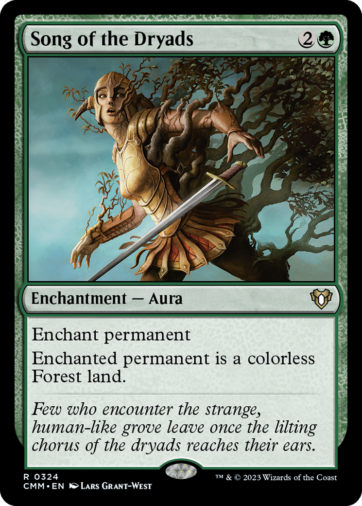 Song of the Dryads [Commander Masters] | Grognard Games