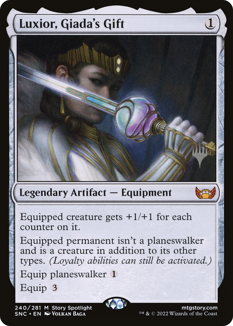 Luxior, Giada's Gift (Promo Pack) [Streets of New Capenna Promos] | Grognard Games