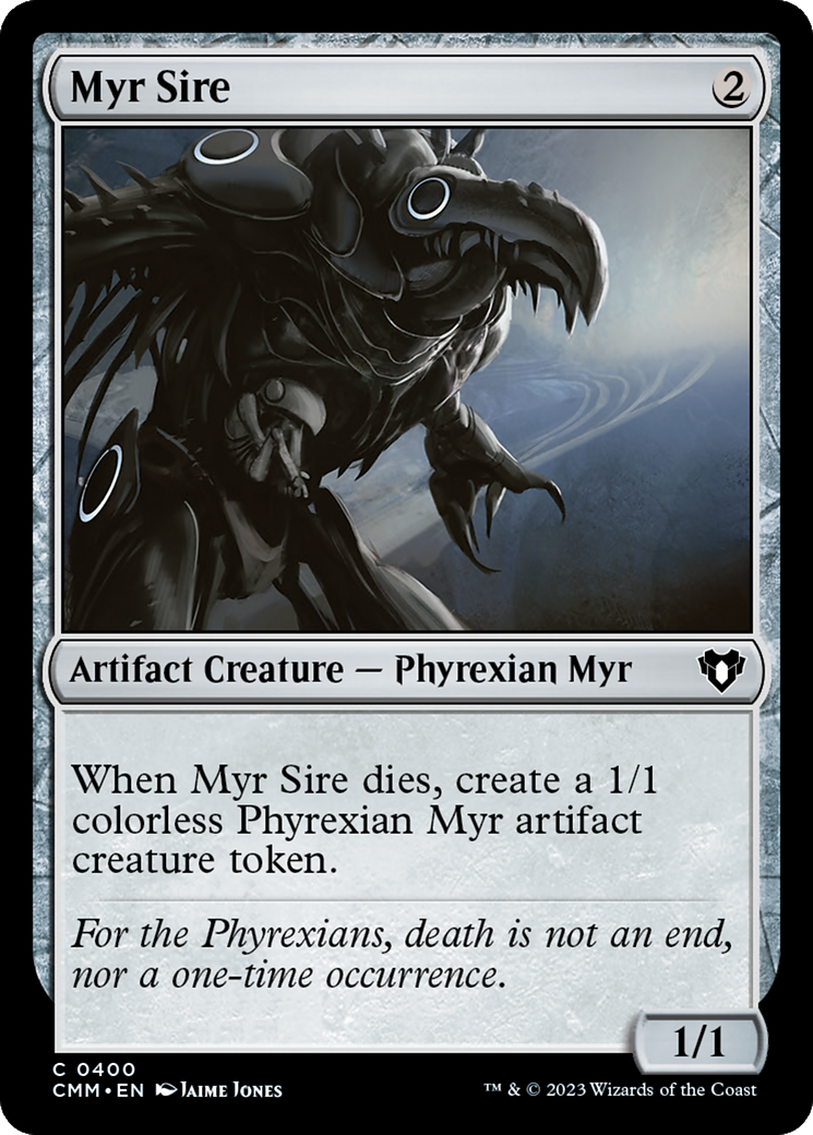Myr Sire [Commander Masters] | Grognard Games