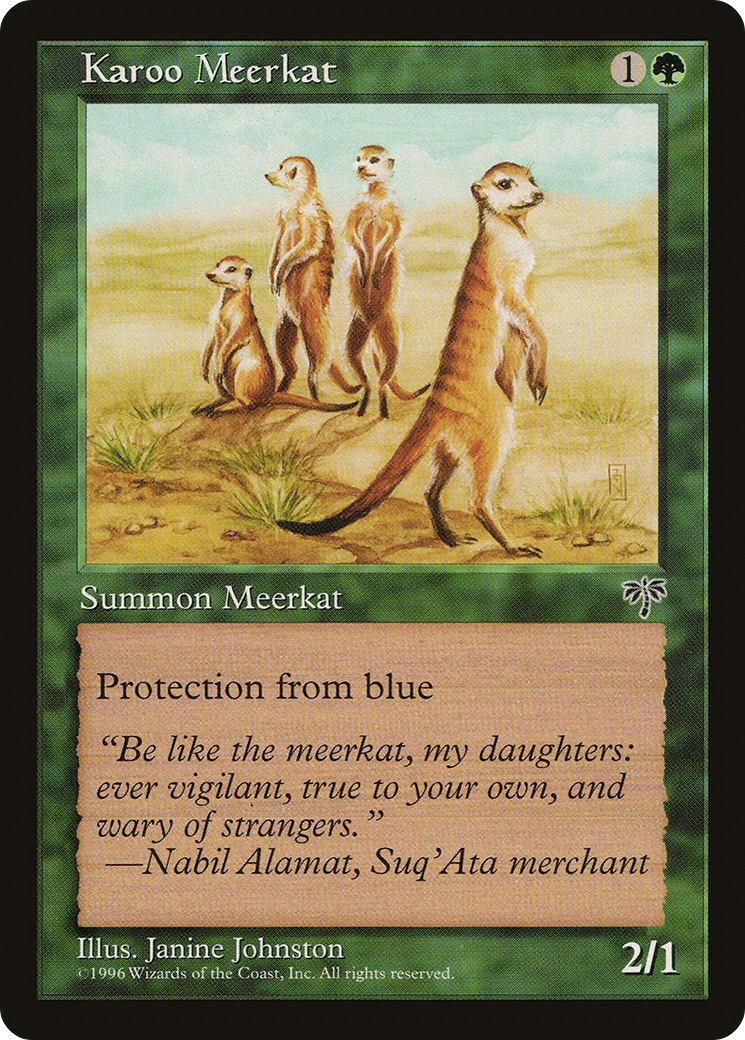 Karoo Meerkat [Mirage] | Grognard Games