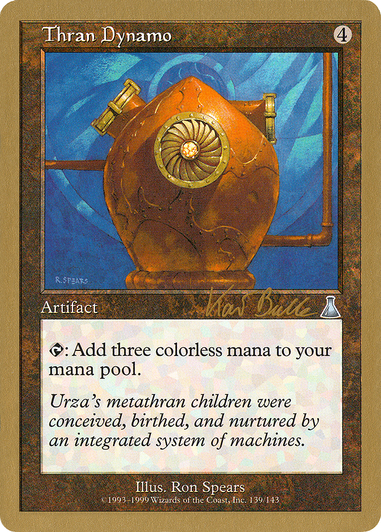 Thran Dynamo (Kai Budde) [World Championship Decks 1999] | Grognard Games