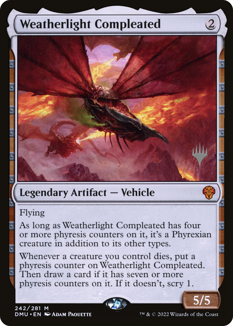 Weatherlight Compleated (Promo Pack) [Dominaria United Promos] | Grognard Games
