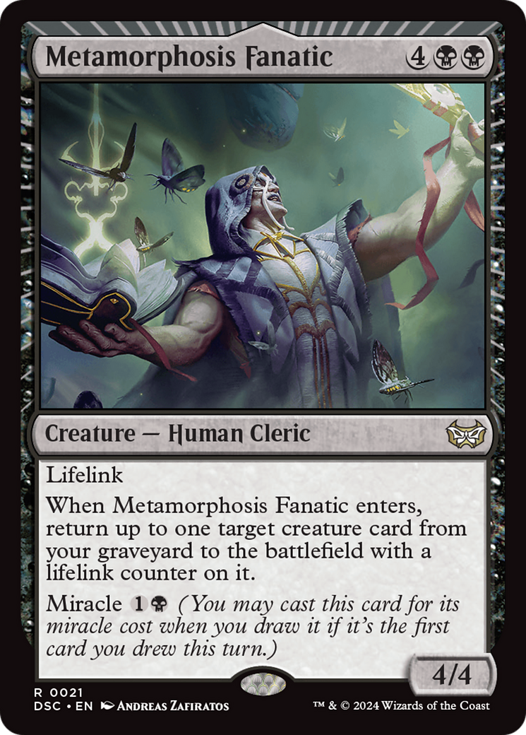 Metamorphosis Fanatic [Duskmourn: House of Horror Commander] | Grognard Games