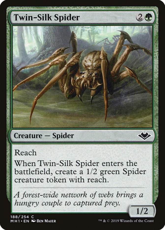 Twin-Silk Spider [Modern Horizons] | Grognard Games