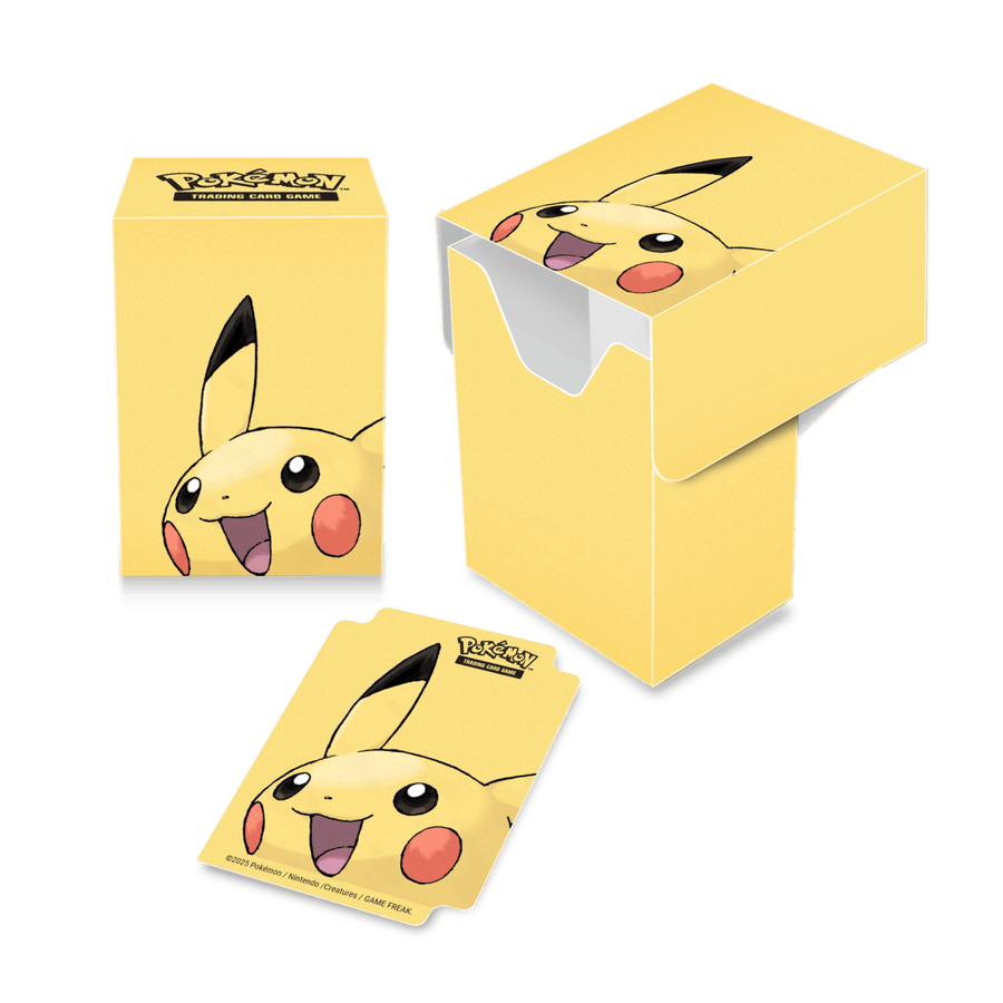 Pikachu Full View DECK BOX® for Pokémon | Grognard Games