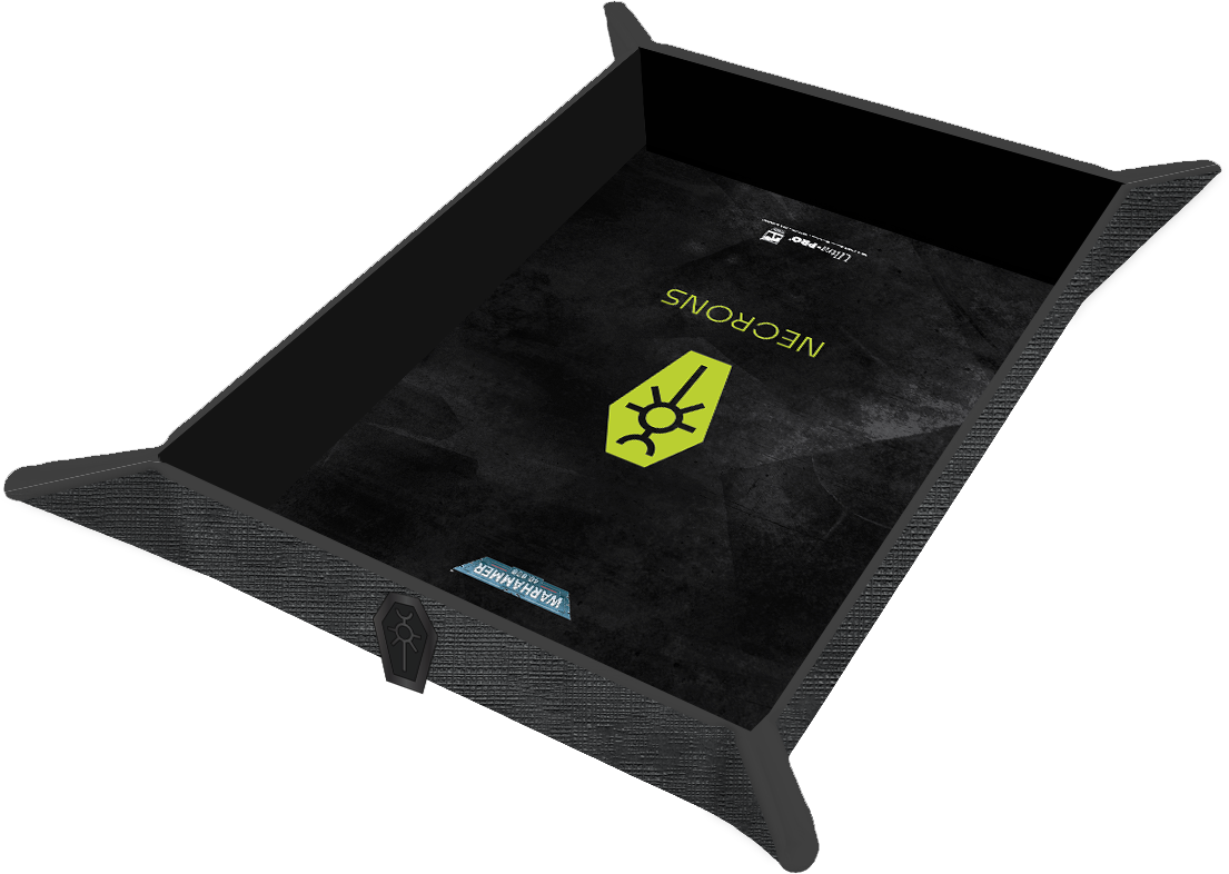 Dice Tray: Warhammer 40,000- Foldable- Necron Codex Aligned | Grognard Games