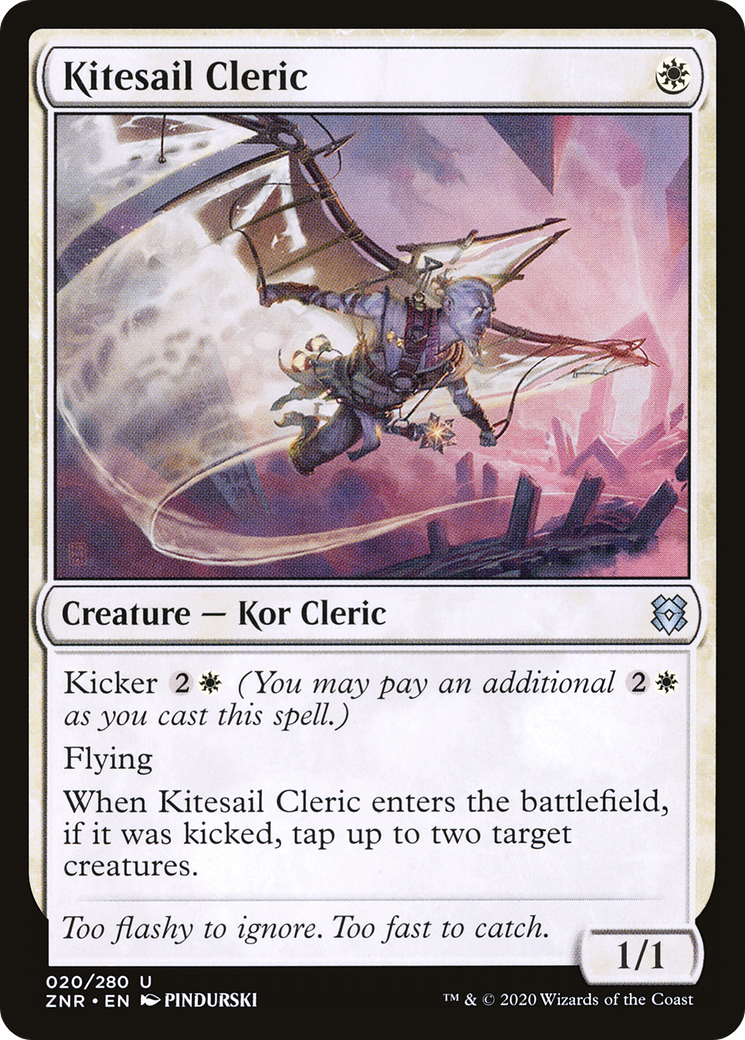 Kitesail Cleric [Zendikar Rising] | Grognard Games