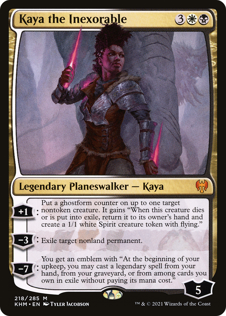 Kaya the Inexorable [Kaldheim] | Grognard Games