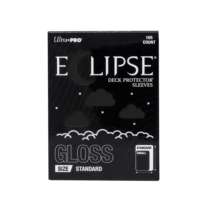 ULTRA PRO: ECLIPSE SLEEVES: STANDARD GLOSS DECK PROTECTORS: ROYAL PURPLE (105CT) | Grognard Games
