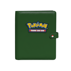 Green 4-Pocket Premium Snap Binder for the Pokémon Trading Card Game | Grognard Games