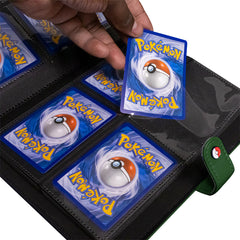 Green 4-Pocket Premium Snap Binder for the Pokémon Trading Card Game | Grognard Games