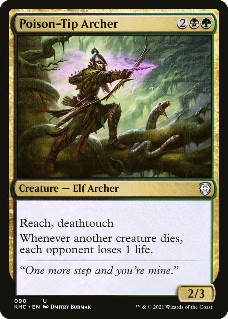 Poison-Tip Archer [Kaldheim Commander] | Grognard Games