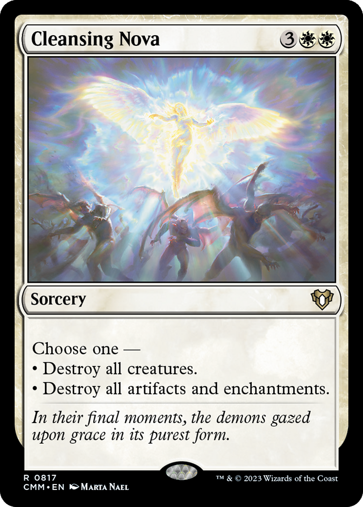 Cleansing Nova [Commander Masters] | Grognard Games