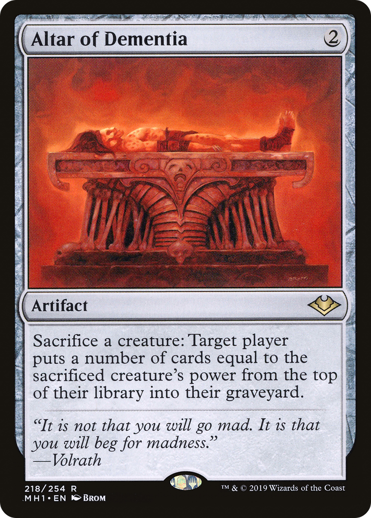 Altar of Dementia [Modern Horizons] | Grognard Games