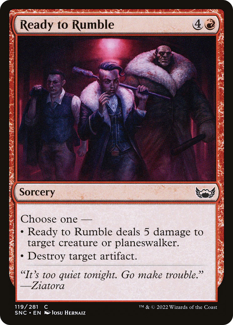 Ready to Rumble [Streets of New Capenna] | Grognard Games