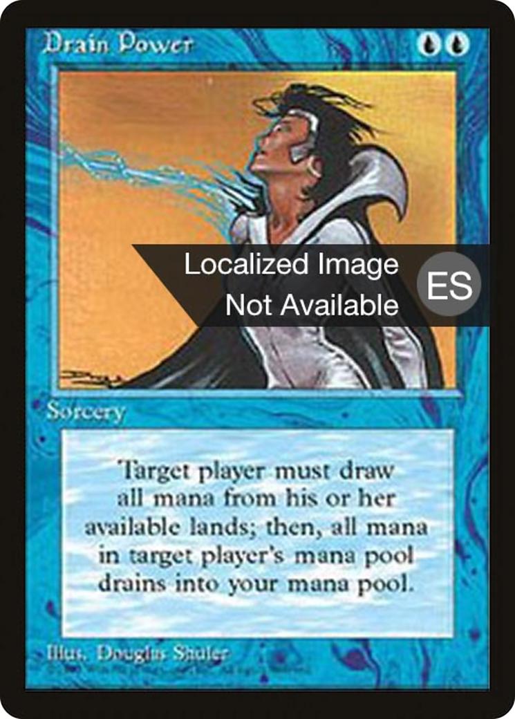 Drain Power [Fourth Edition (Foreign Black Border)] | Grognard Games