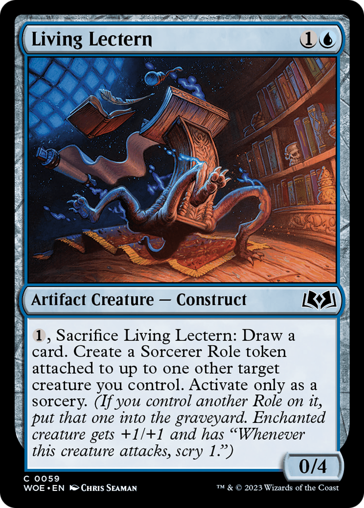 Living Lectern [Wilds of Eldraine] | Grognard Games