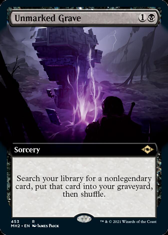 Unmarked Grave (Extended Art) [Modern Horizons 2] | Grognard Games