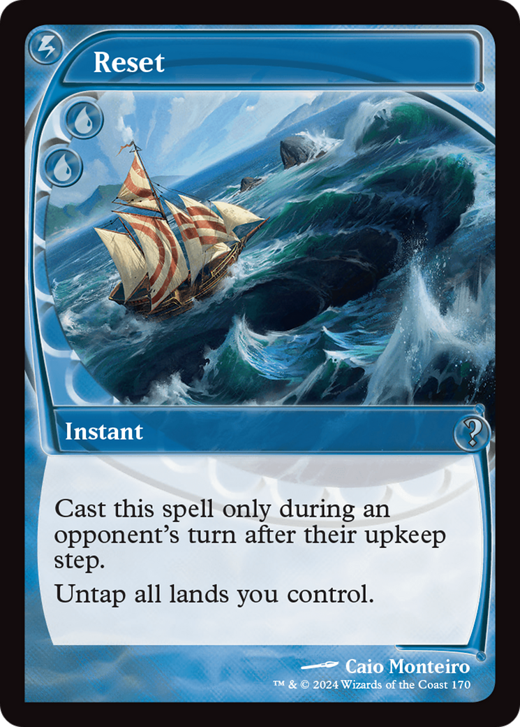 Reset (Future Sight) [Mystery Booster 2] | Grognard Games