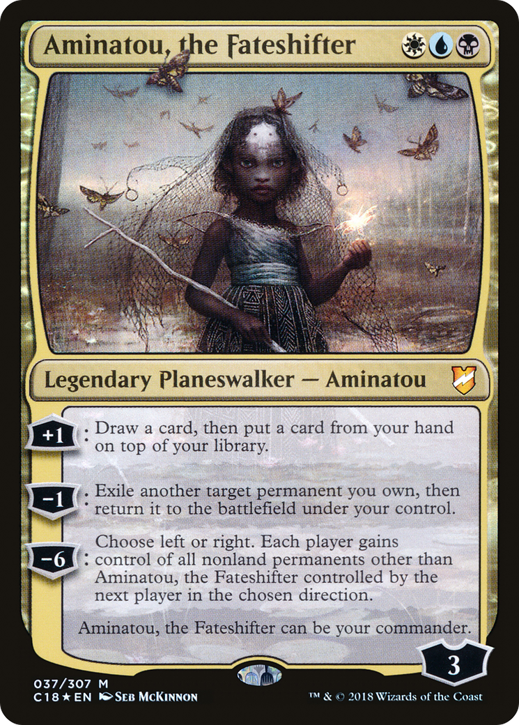 Aminatou, the Fateshifter [Commander 2018] | Grognard Games