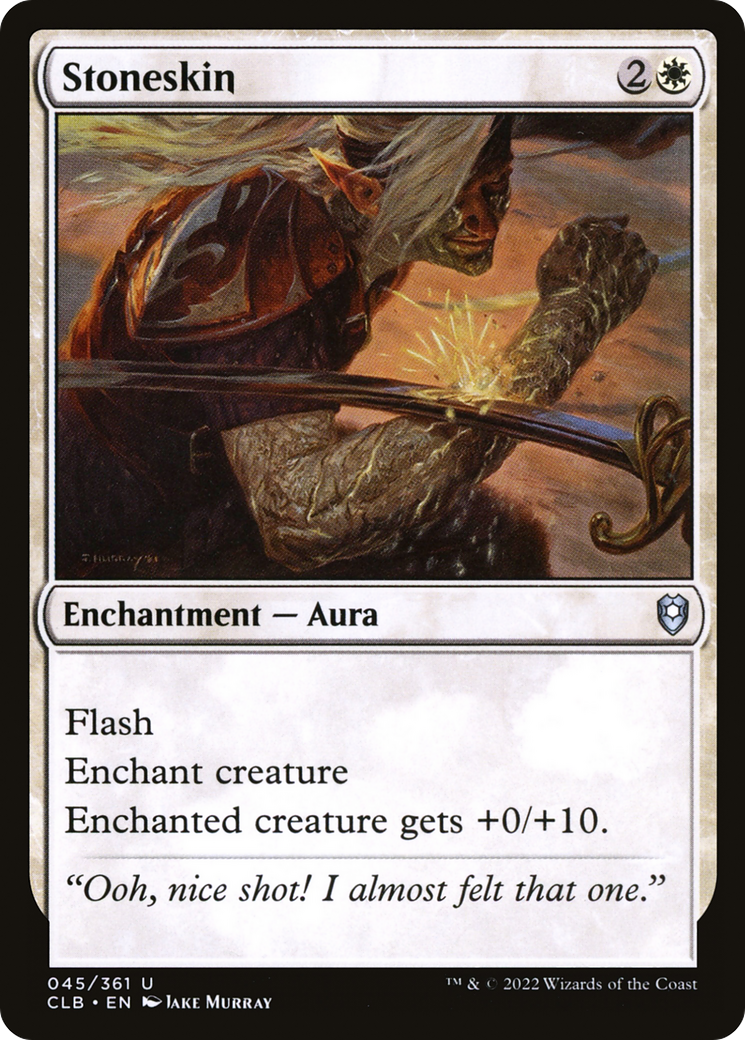 Stoneskin [Commander Legends: Battle for Baldur's Gate] | Grognard Games